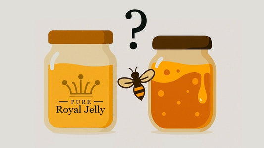 Whats the difference between royal jelly and honey